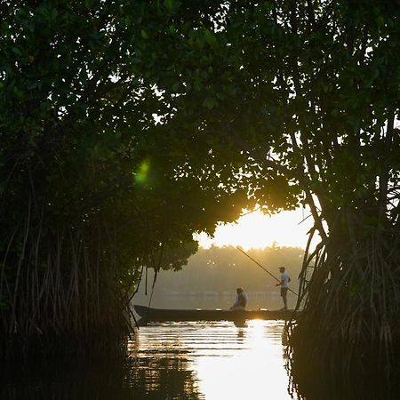 Kalloos Island Backwater Resort Kollam Exterior foto