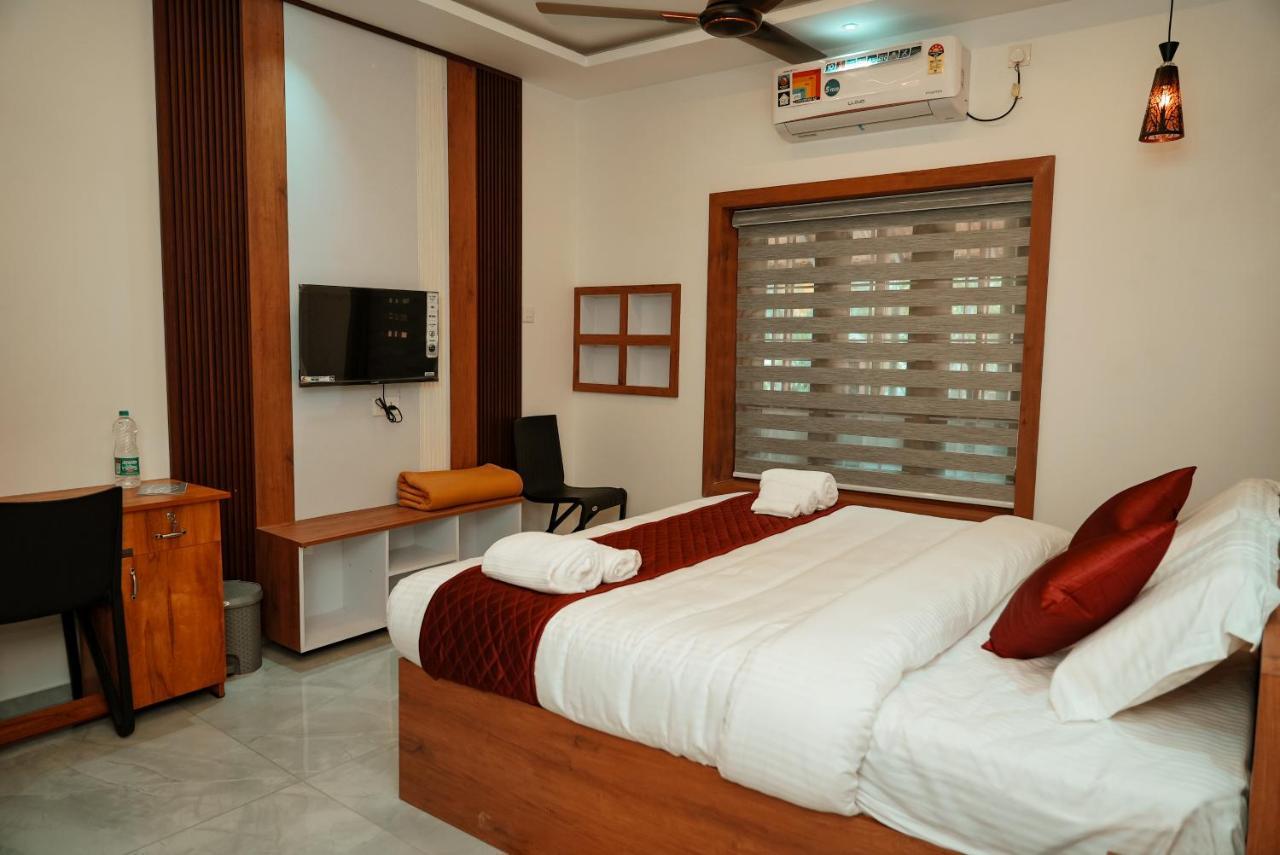 Kalloos Island Backwater Resort Kollam Exterior foto