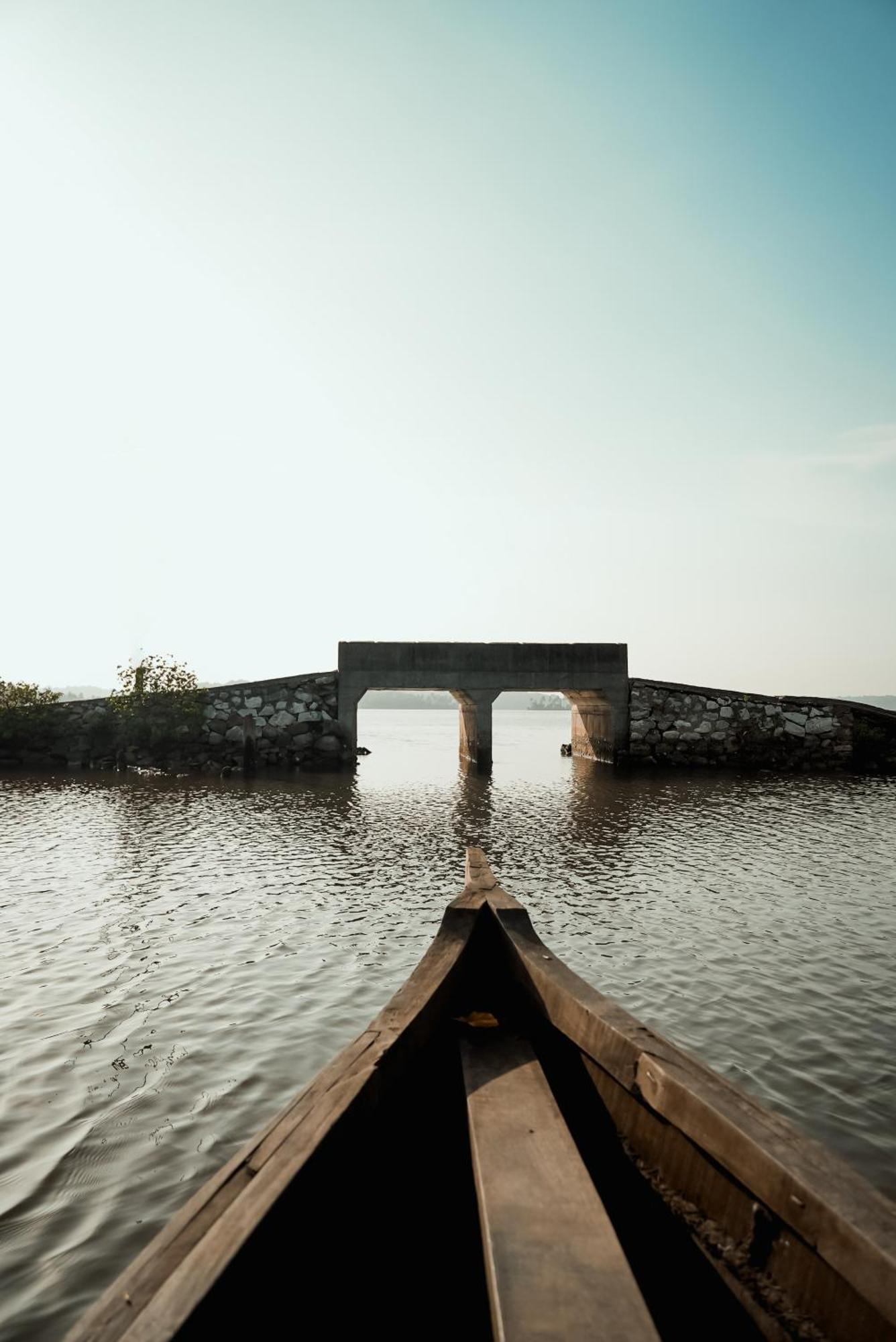 Kalloos Island Backwater Resort Kollam Exterior foto